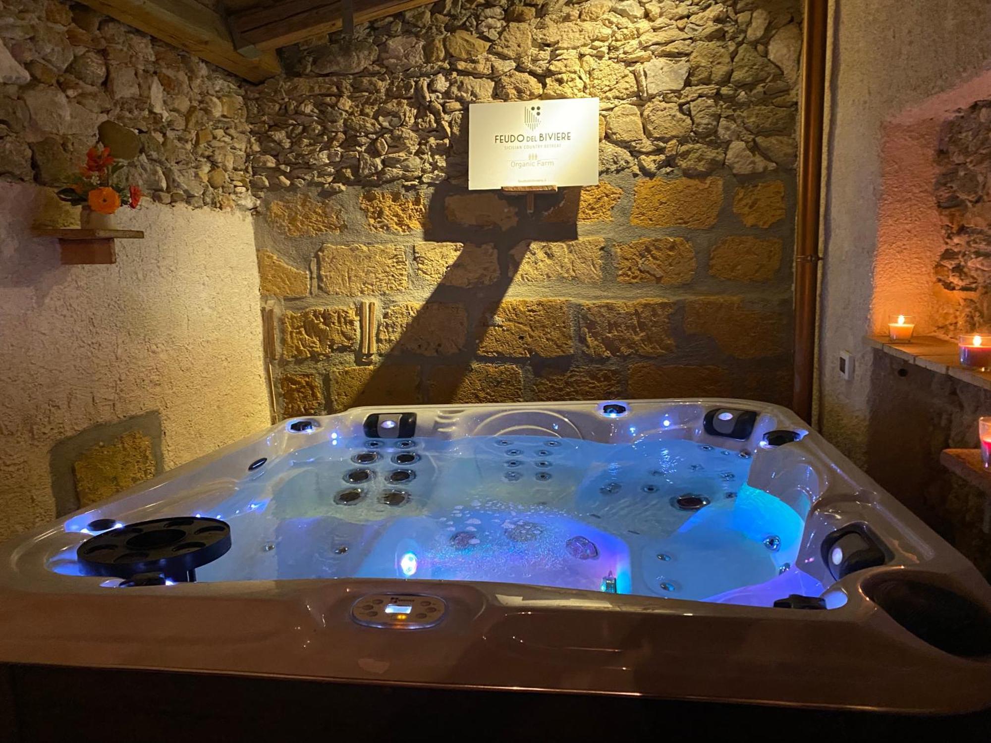 הוילה Santa Ninfa Feudo Del Biviere מראה חיצוני תמונה